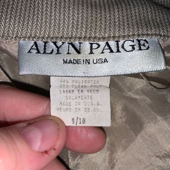 Vintage Alyn Paige duster blazer size 9/10 - Picture 3 of 4